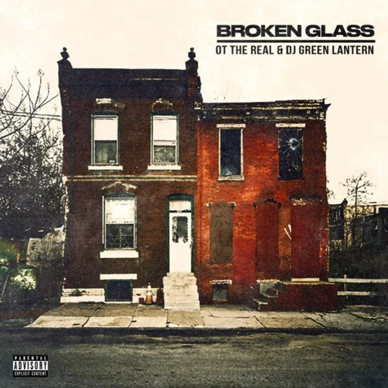 OT The Real & DJ Green Lantern - Broken Glass (Emerald Green Color) Vinyl LP