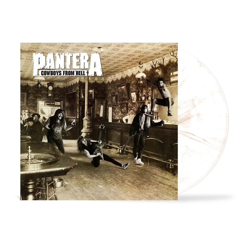 Pantera - Cowboys From Hell (White/Brown Marble Vinyl) / CD