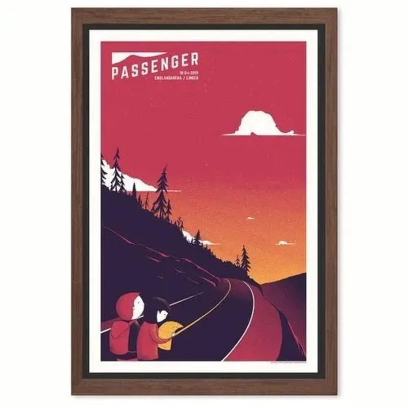 PASSENGER @ EMSLANDARENA 2019 Lingen, Germany Gig Poster