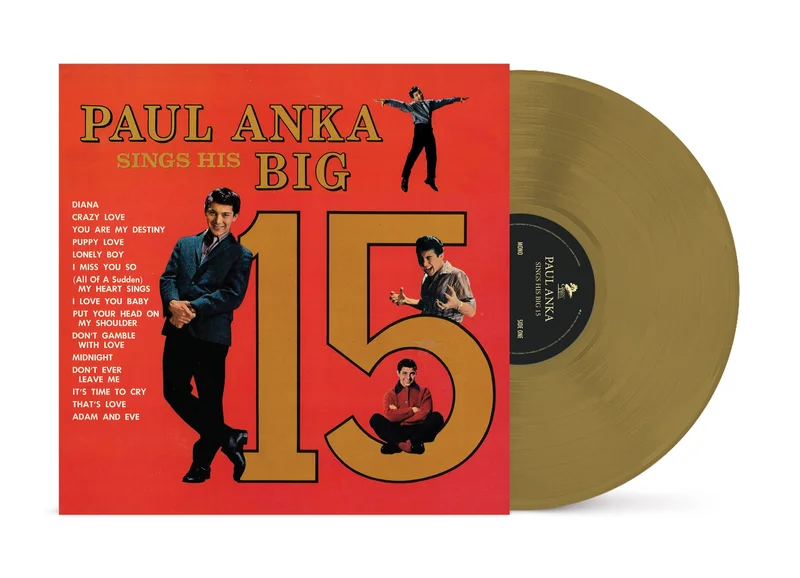 Paul Anka: Sings His Big 15 Vinyl