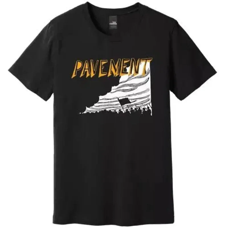 Pavement - Army Black T-Shirt