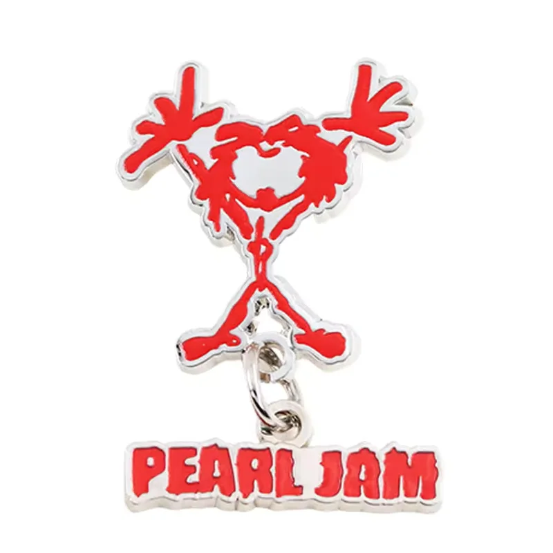 Pearl Jam Stickman Dangling - Enamel Pin
