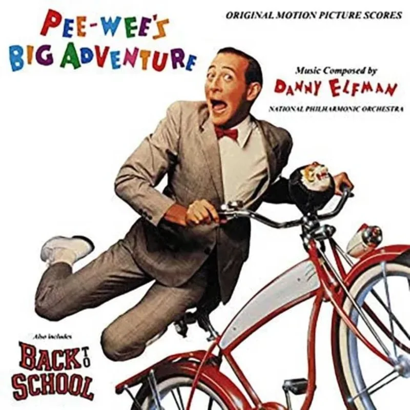 Pee Wee's Big Adventure/Back to School - Danny Elfman - Red Color Vinyl *