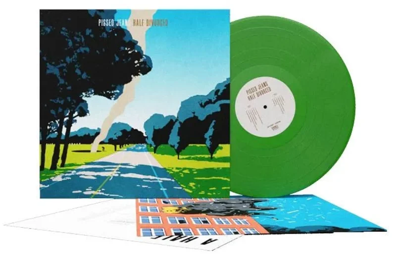Pissed Jeans - Half Divorced - Loser Version Green Color Vinyl