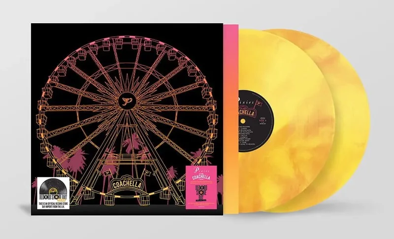 Pixies - Live at Coachella 2004 - Orange/Yellow Marbled Color Vinyl 2LP