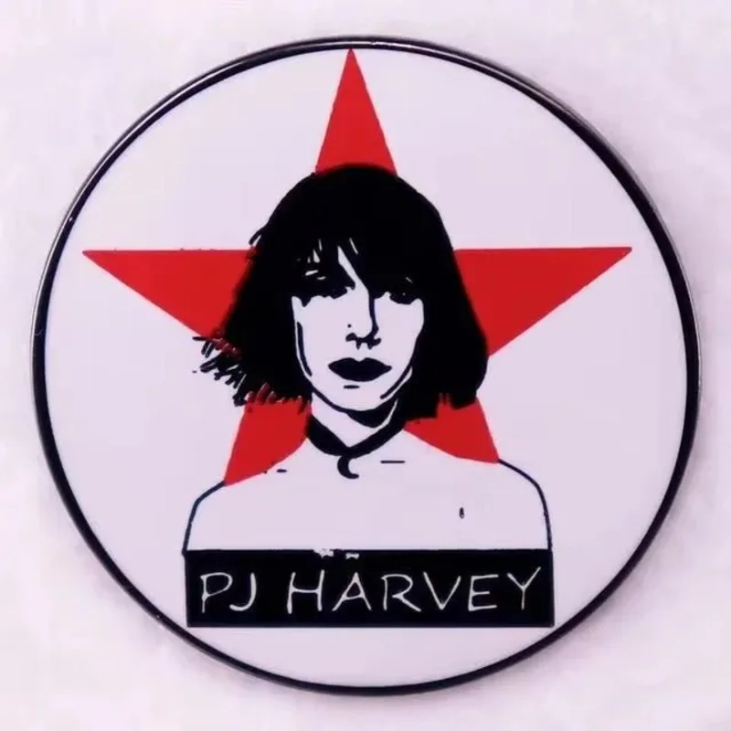 PJ Harvey- Enamel Pin