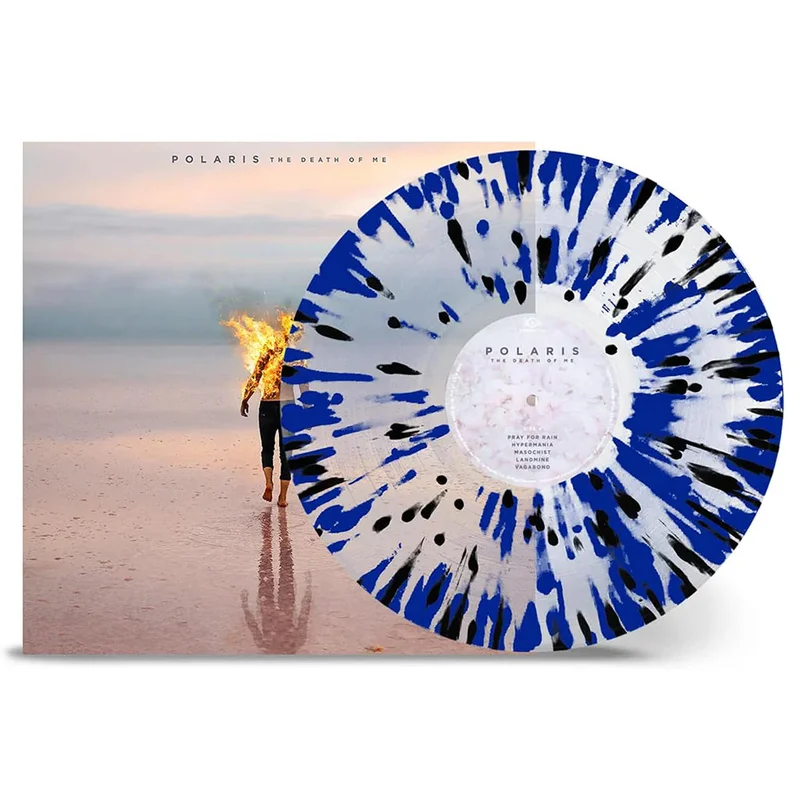 Polaris - The Death of Me (Clear Black Blue Splatter)