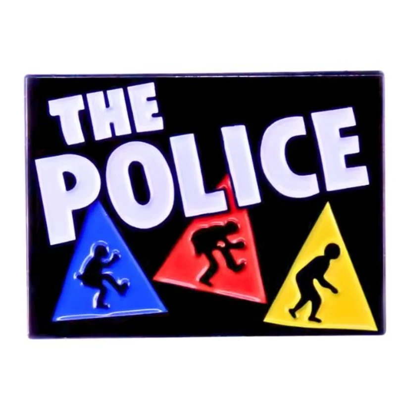Police Rectangle - Enamel Pin