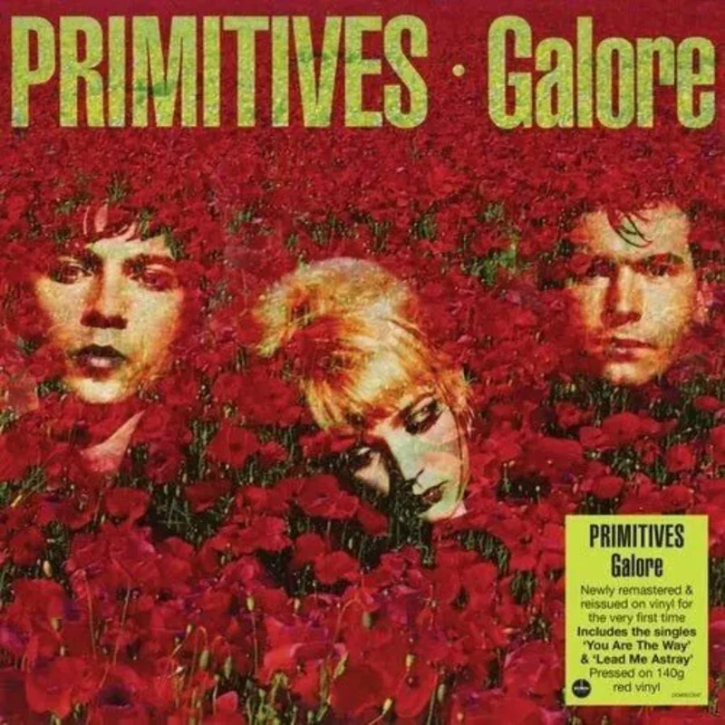 Primitives - Galore - Red Color Vinyl Record LP