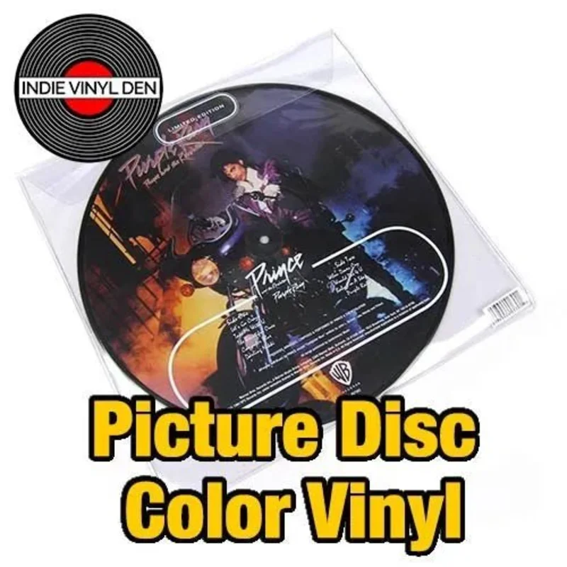 Prince and The Revolution - Purple Rain: Remastered - Picture Disc Vinyl Record *