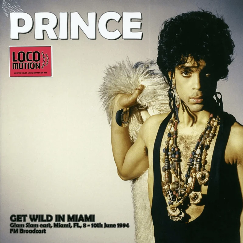 Prince - Get Wild in Miami: Glam Slam East Vinyl LP