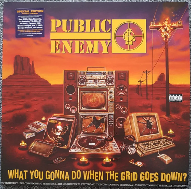Public Enemy - What You Gonna Do When The Grid Goes Down? (Arrives in 4 days)