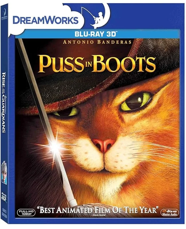 Puss in Boots (3D) [Blu-ray]