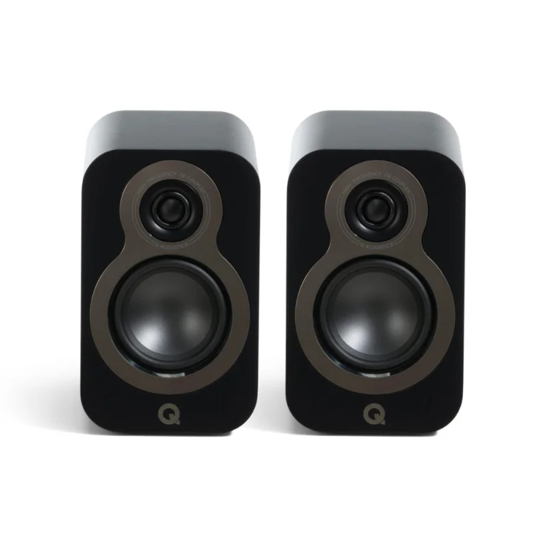 Q Acoustics 3010c Bookshelf Speakers [Pair] Black