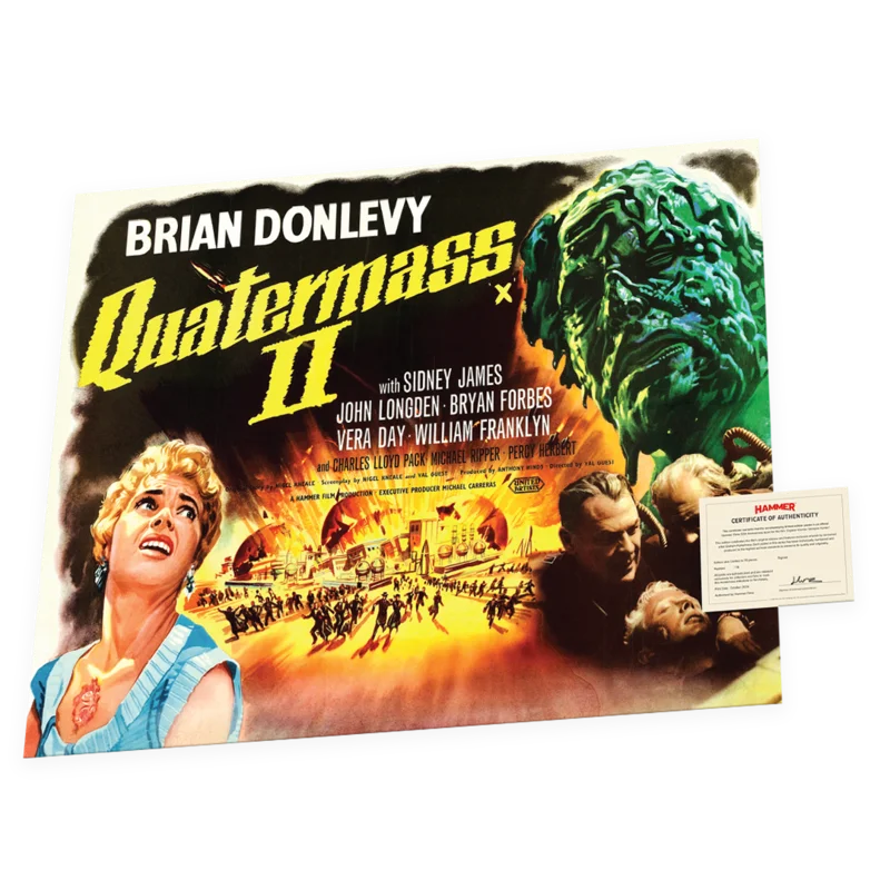 Quatermass 2 Limited Edition Quad Poster