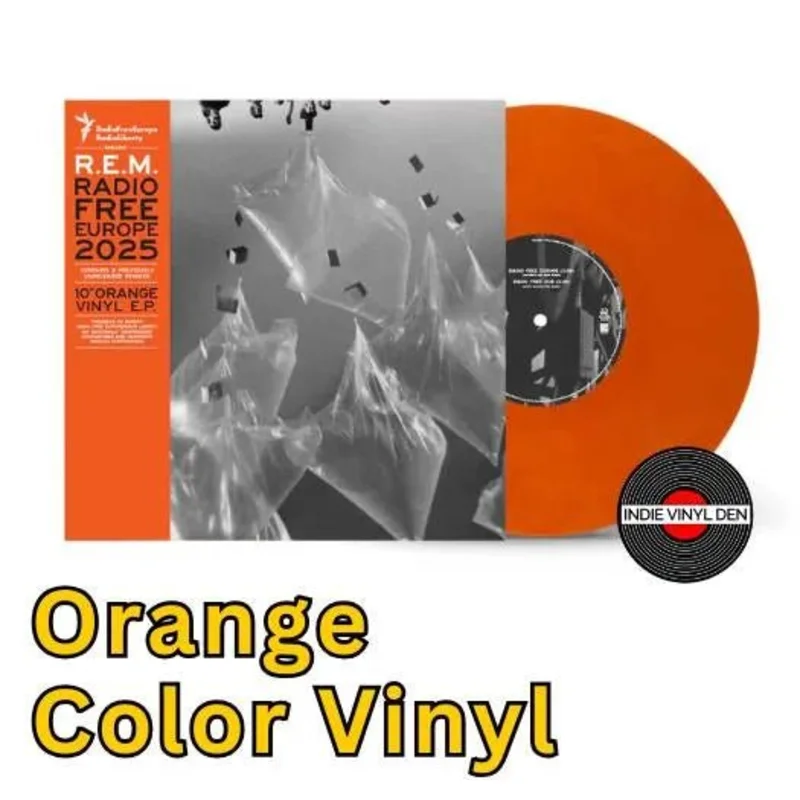 R.E.M. - Radio Free Europe (Limited Edition) - Orange Color 10" Vinyl Record *