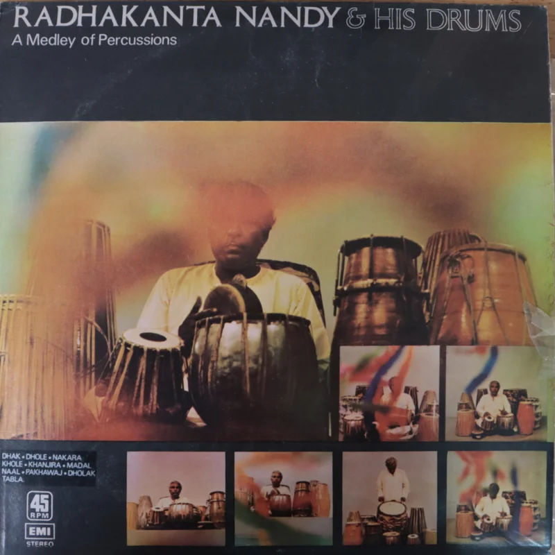 Radhakanta Nandy - Radhakanta Nandy & His Drums - A Medley of Percussions (Indian Pressing) ( (Used Vinyl - VG) BF Marketplace