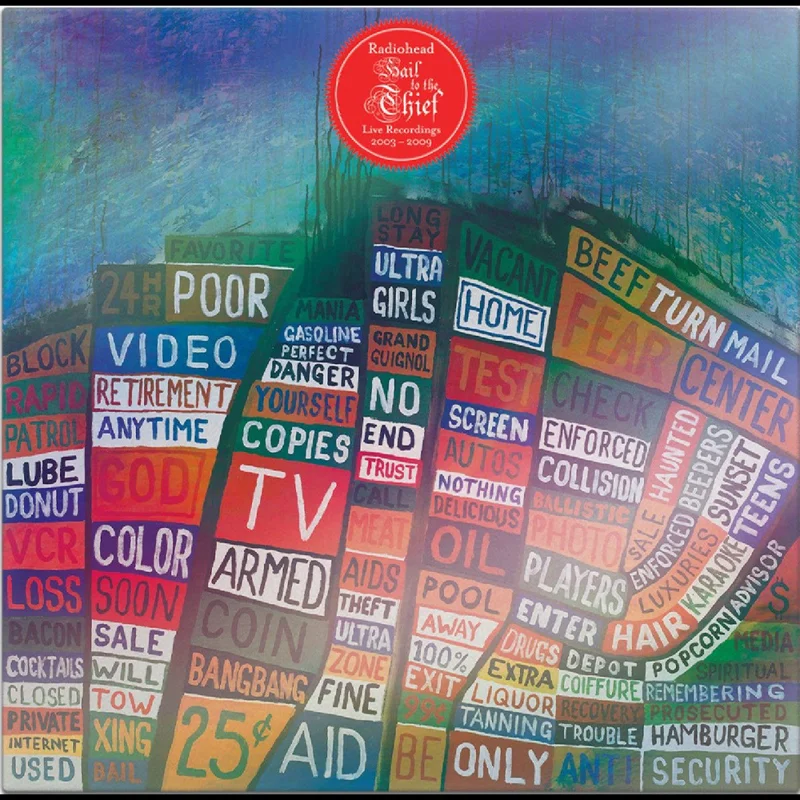 Radiohead - Hail to the Thief (Live Recordings 2003-2009) (Red Color) Vinyl LP