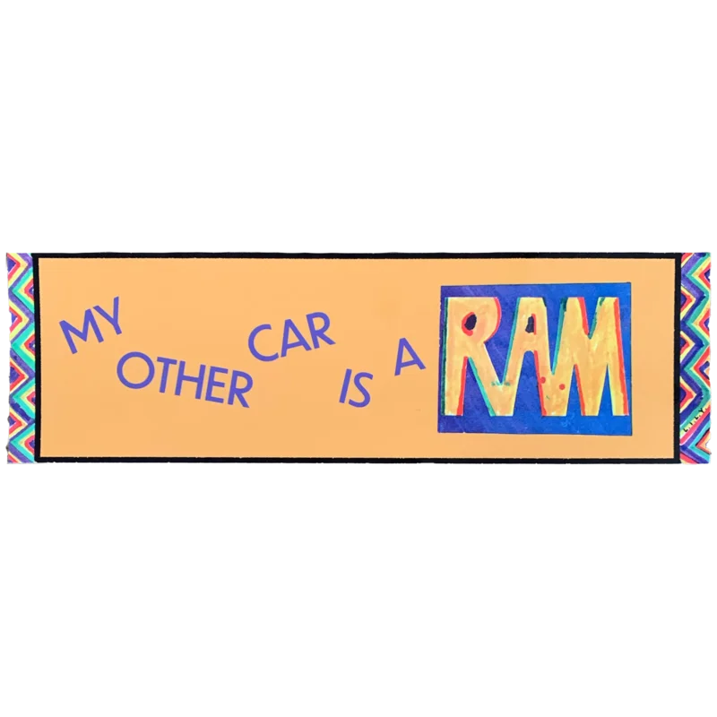 RAM Bumper Sticker
