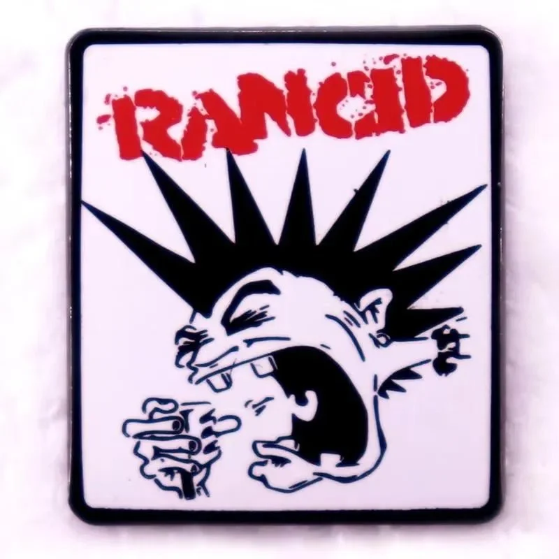 Rancid - Square Enamel Pin
