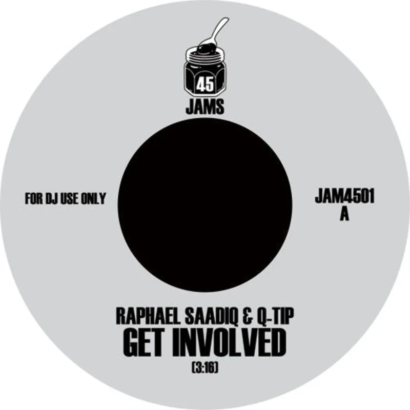Raphael Saadiq & Q-Tip - Get Involved b/w Vivrant Thing 7" Vinyl