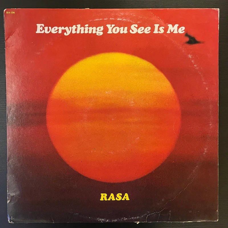 Rasa - Everything You See Is Me ( (Used Vinyl - VG) KG Marketplace