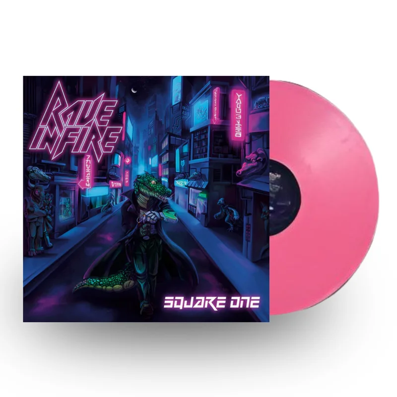 Rave in Fire  Square One (Pink Vinyl)