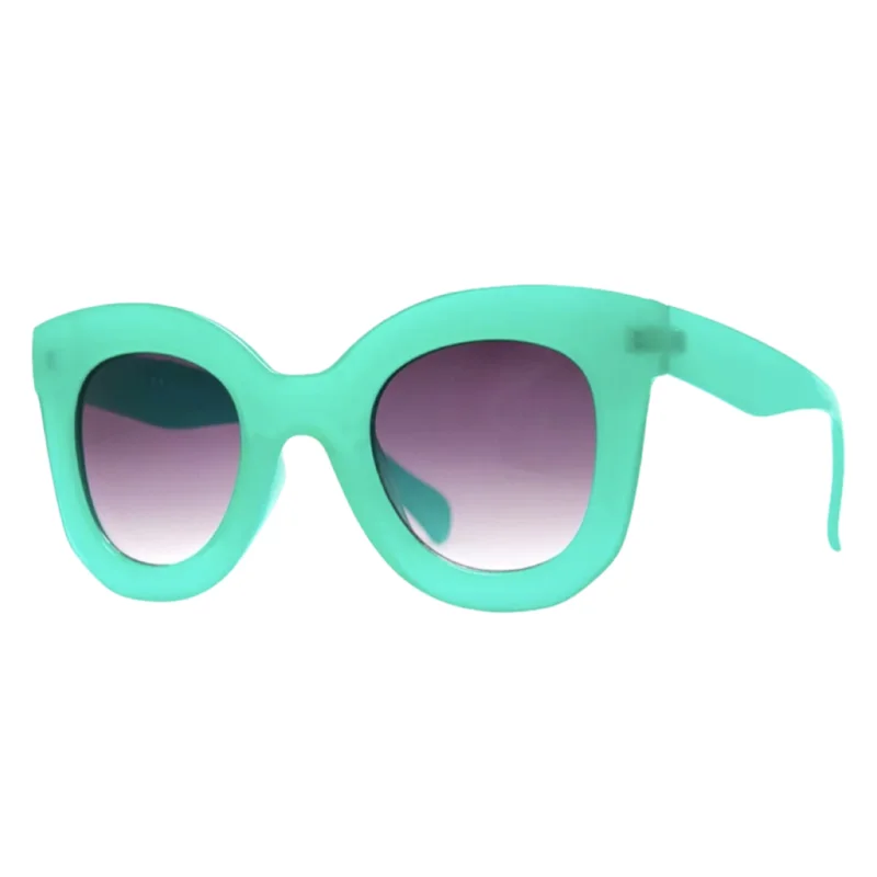 Rave On Sunglasses - Turquoise