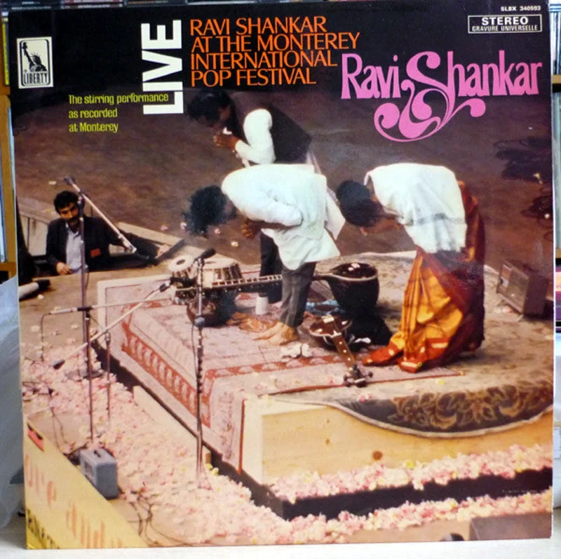 Ravi Shankar At The Monterey International Pop Festival
