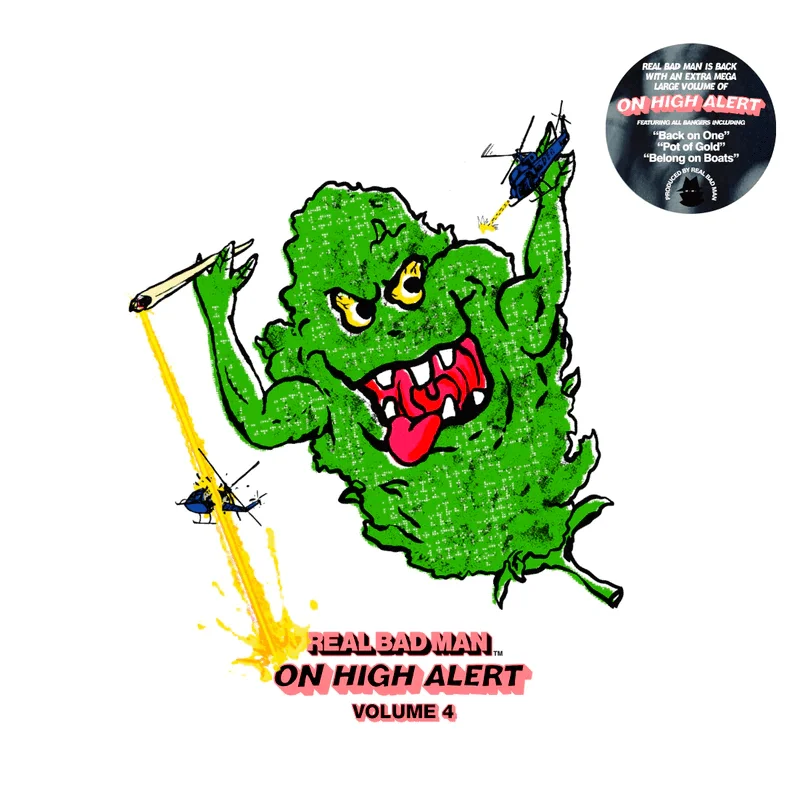 Real Bad Man - On High Alert v.4 Vinyl LP