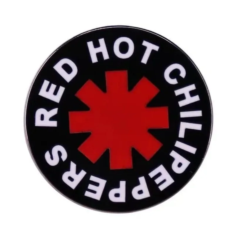 Red Hot Chili Peppers Logo Enamel Pin