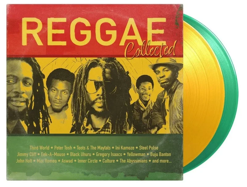Reggae Collected - Various Artists - Yellow & Green Color Vinyl Import 180g
