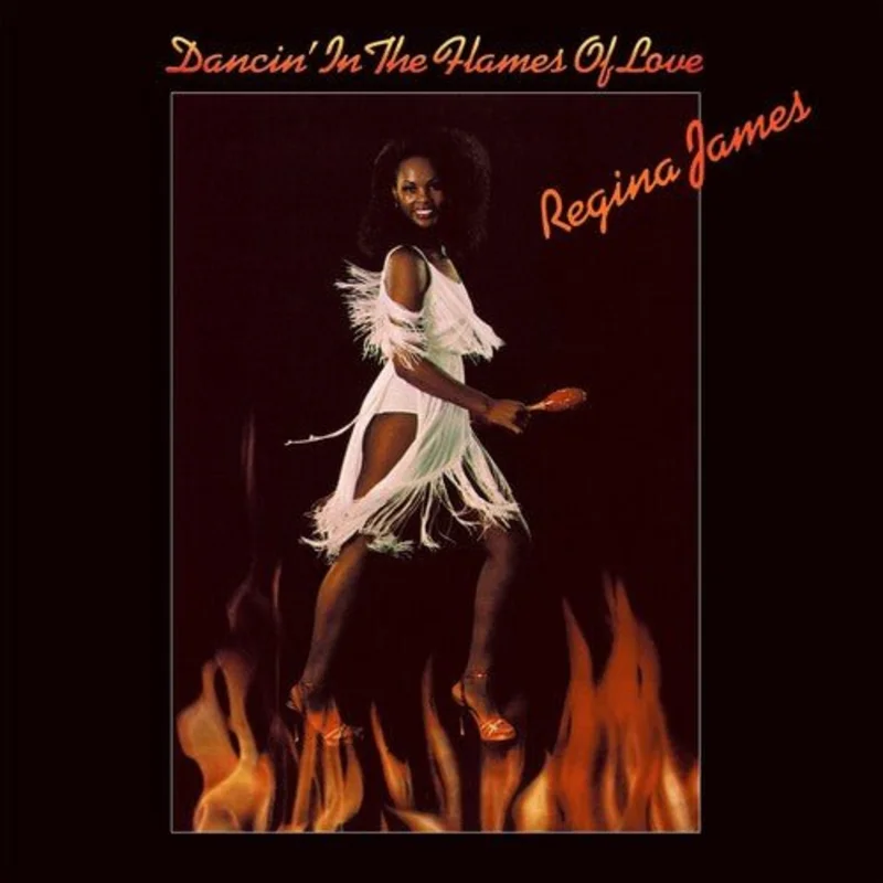 Regina James - Dancing In The Flames of Love (Orange Color) Vinyl LP