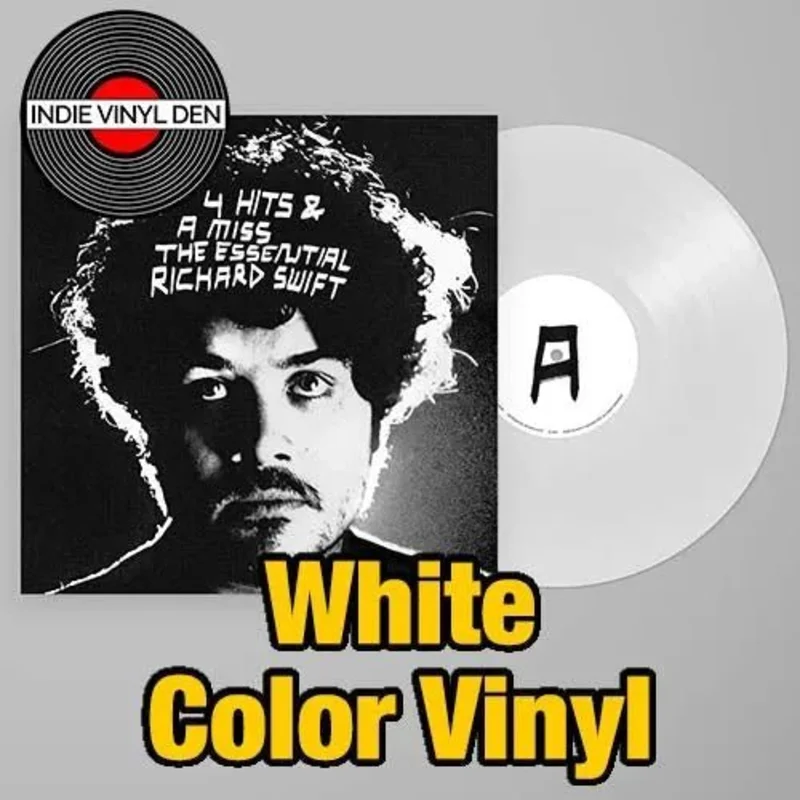 Richard Swift - 4 Hits & A Miss - The Essential Richard Swift - White Color Vinyl Record