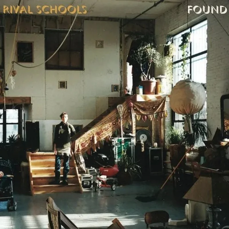 Rival Schools - Found - Amber Glitter Color Vinyl Record