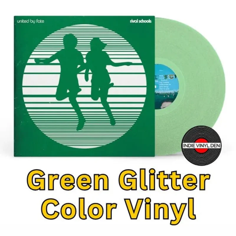 Rival Schools - United By Fate - Green Glitter Color Viny