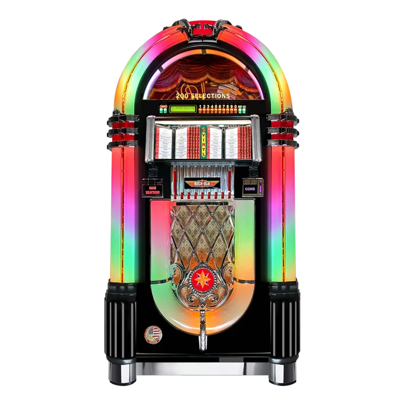 Rock-Ola Bubbler Vinyl 45 Deluxe Jukebox with Bluetooth