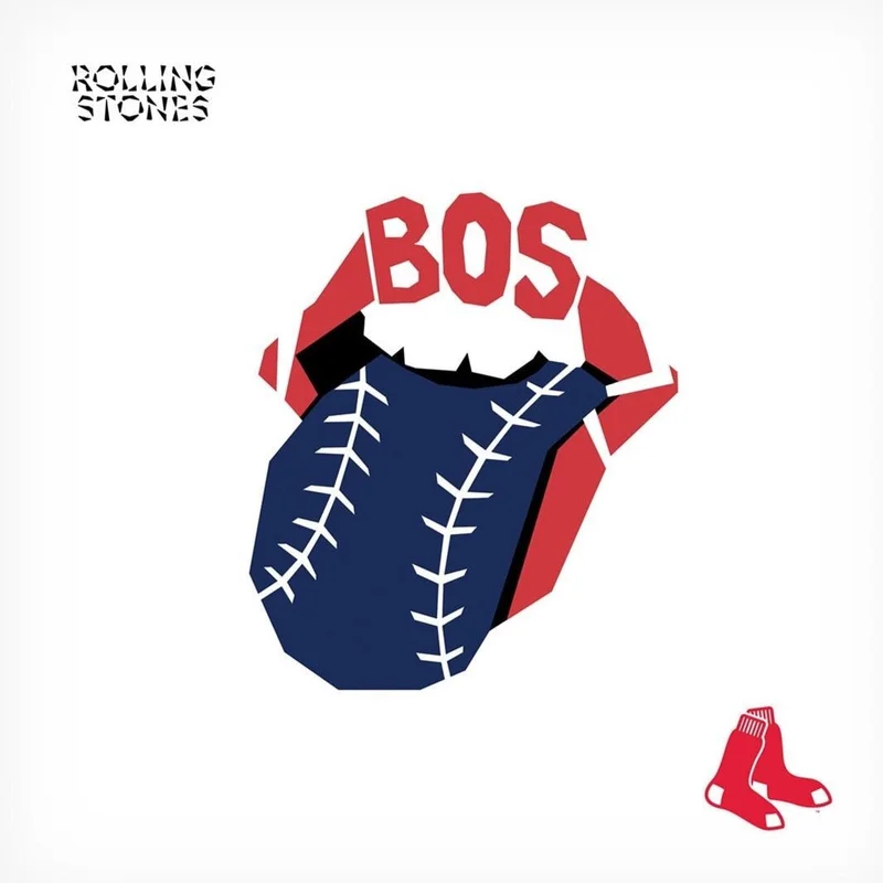 Rolling Stones - Hackney Diamonds (Boston Red Sox Variant) Vinyl LP