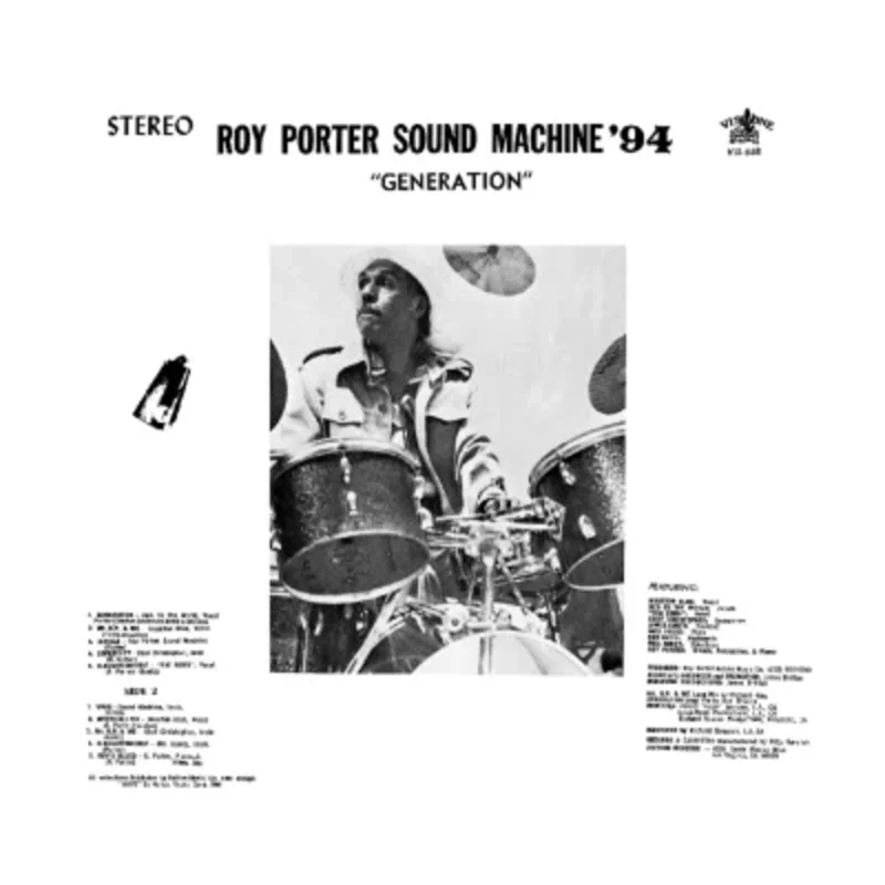 Roy Porter Sound Machine '94 - Generation Vinyl LP