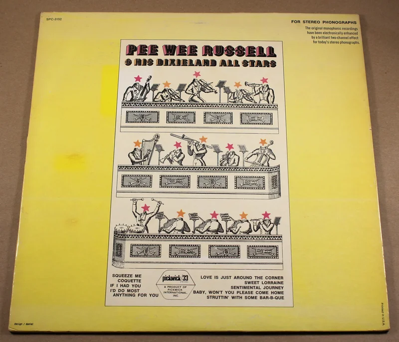 Russell, Pee Wee - Dixieland All Stars