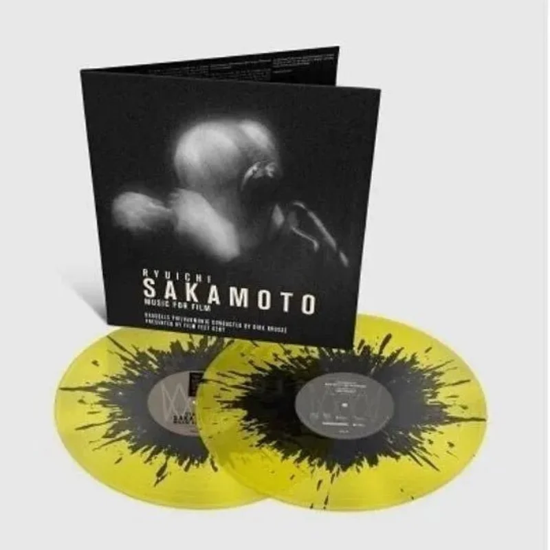 Ryuichi  Sakamoto - Music For Films - Yellow Splatter Color Vinyl 2LP Import