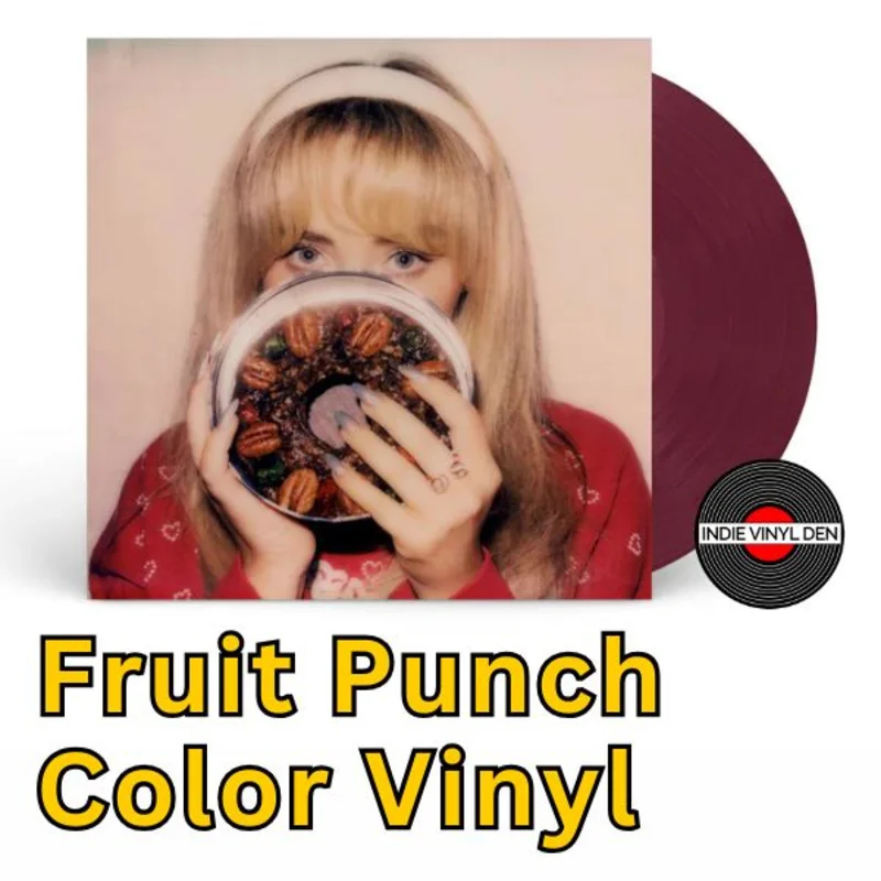 Sabrina Carpenter Fruitcake Fruit Punch Color Vinyl Record