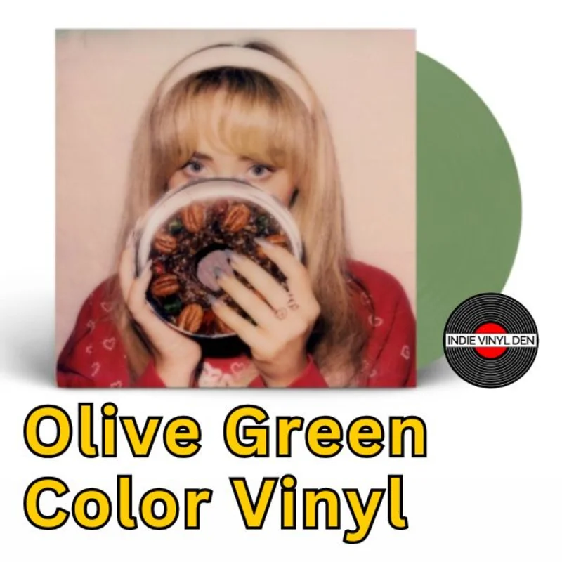 Sabrina Carpenter Fruitcake Olive Green Color Vinyl Record