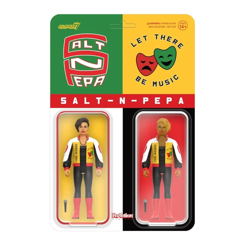 Salt-n-Pepa (2-Pack) ReAction Figure - Super 7