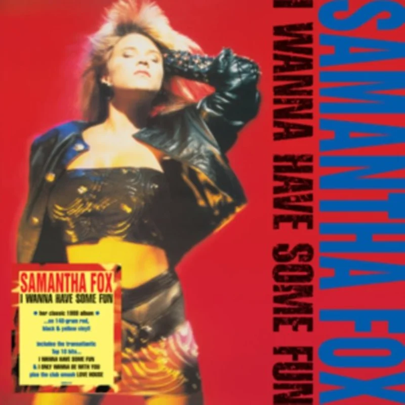 Samantha Fox - I Wanna Have Some Fun (Red, Black & Yellow Color) Vinyl LP