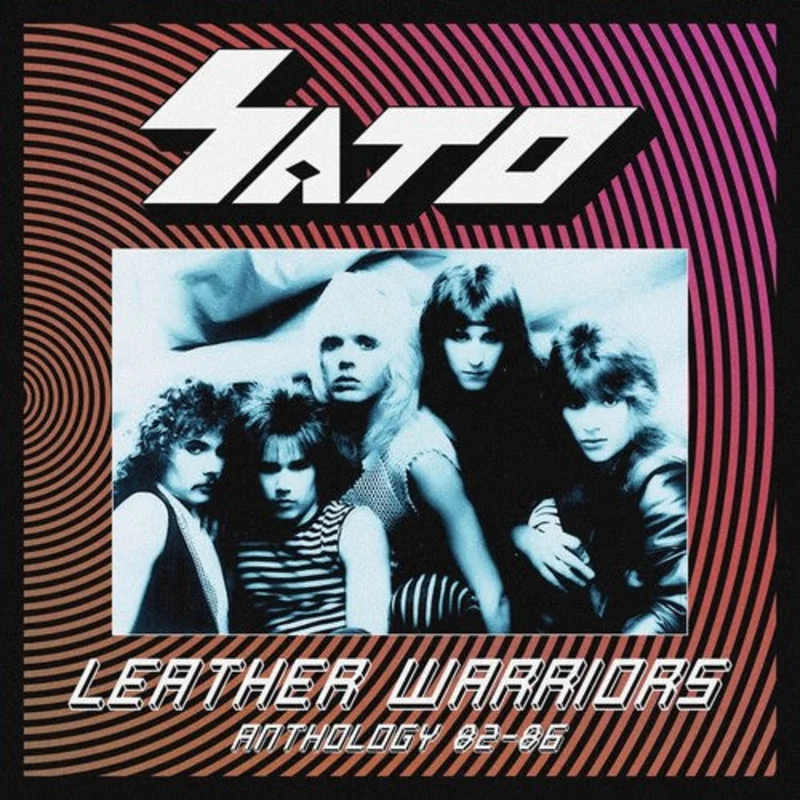 Sato  Leather Warriors  Anthology 82/86 (Pink / Black Splatter Vinyl)