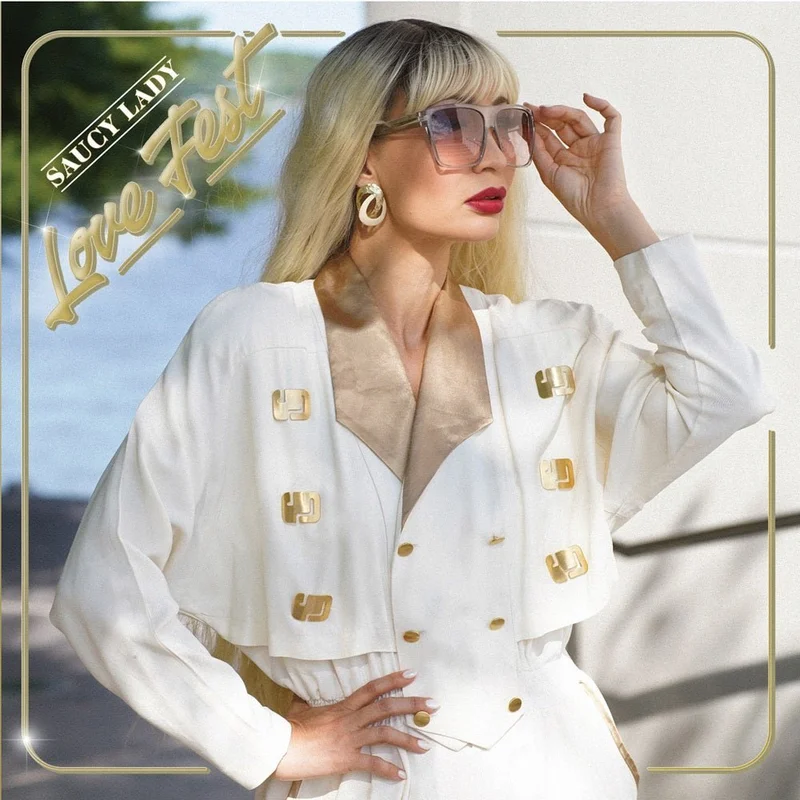 Saucy Lady - Love Fest (Gold Color) Vinyl LP