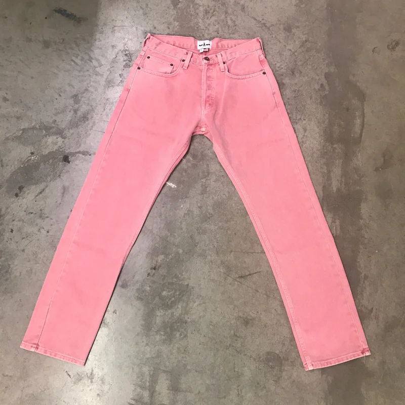 SAVAGE TIMES DENIM JEANS (Pink)