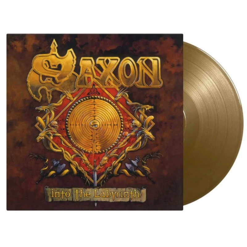 Saxon - Into The Labyrinth (Limited 180 Gram Gold Vinyl)