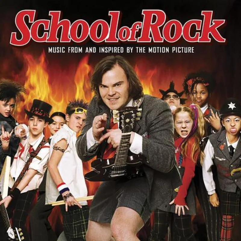 School of Rock (Music From and Inspired by Motion Picture) Orange Colored Vinyl LP